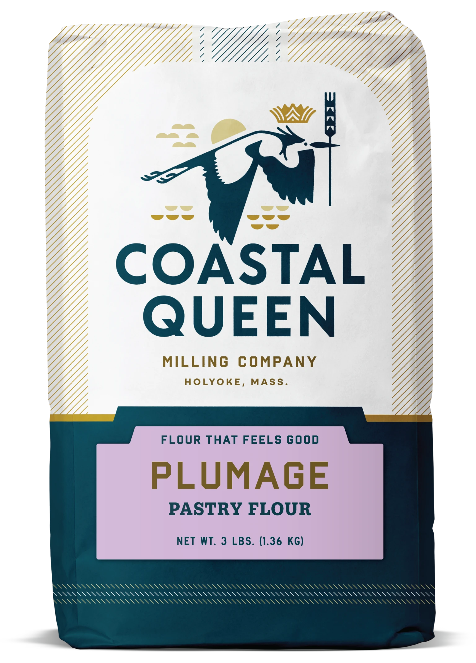 Coastal Queen Plumage Pastry Flour